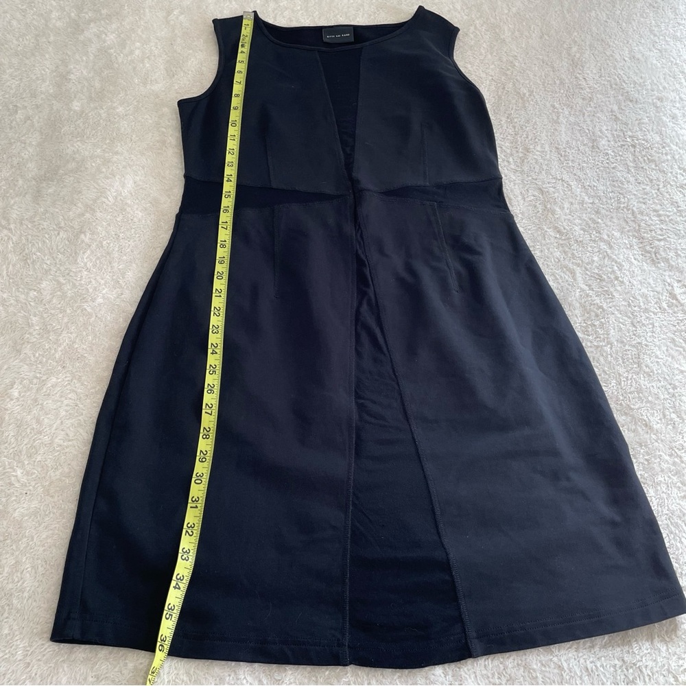 Bitte Kai Rand Sheer Panel Cutout Black Shift Dress Copenhagen - Picture 9 of 12